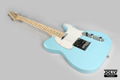 JCraft T-1 T-Style Electric Guitar with Gigbag - Light Blue