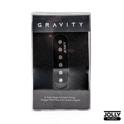 JCraft Gravity Strat Single Coil Neck Pickup, Staggered, Ceramic