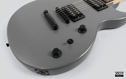 JCraft LPX-1 Single Cut Electric Guitar with Gigbag - Gunmetal