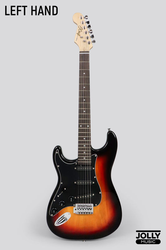 JCraft S-1 LEFT HAND S-Style Electric Guitar with Gigbag - Sunburst